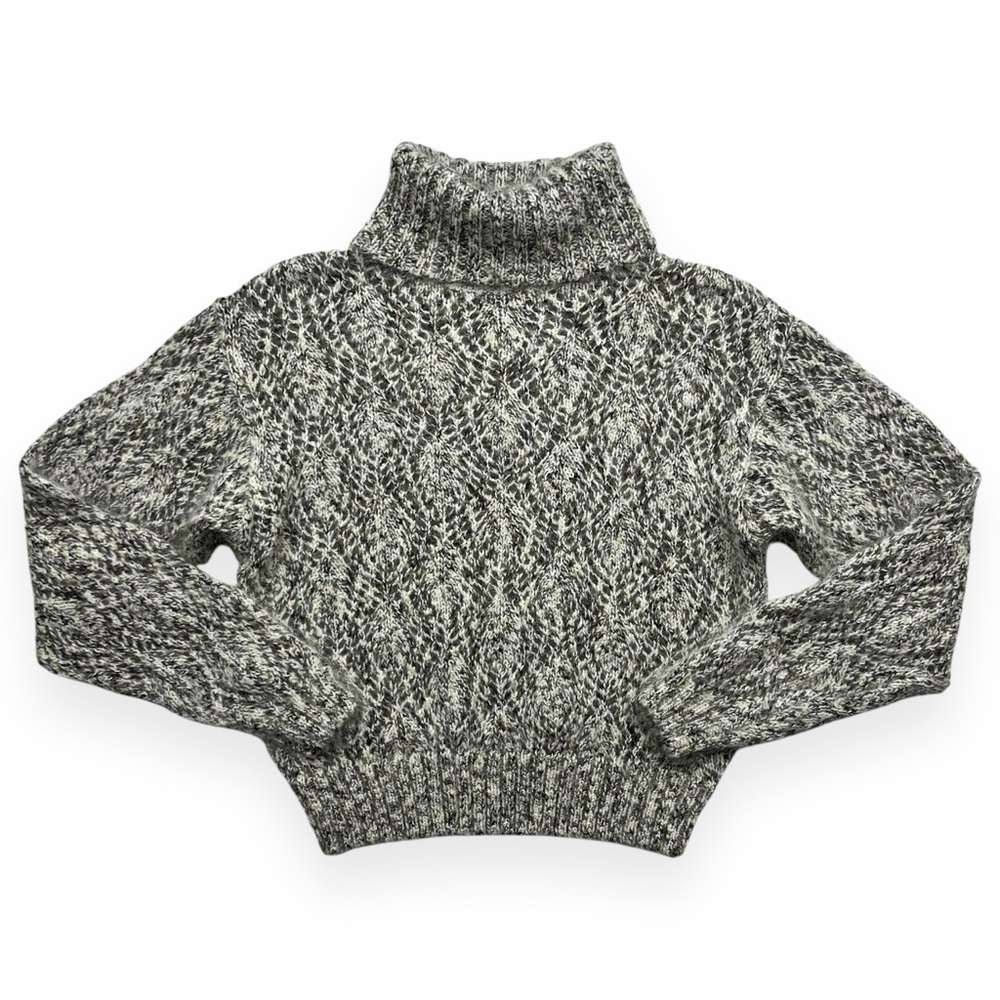 Vintage Knit Mohair Turtleneck Sweater